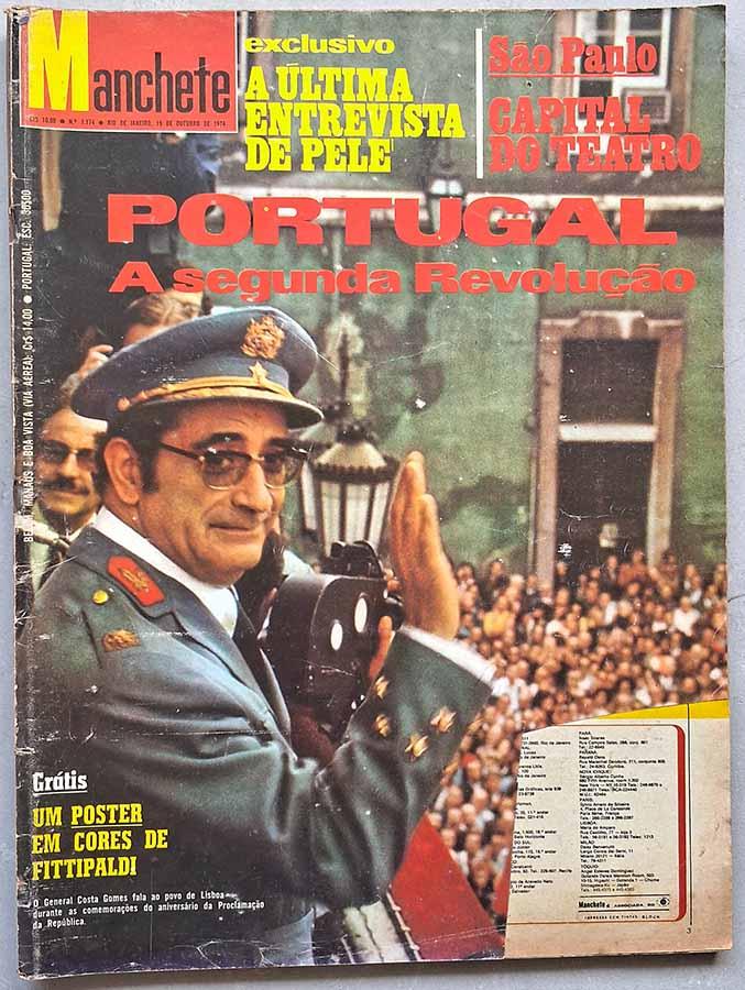 Revista Manchete Nº 1174 – Portugal: A segunda revolução