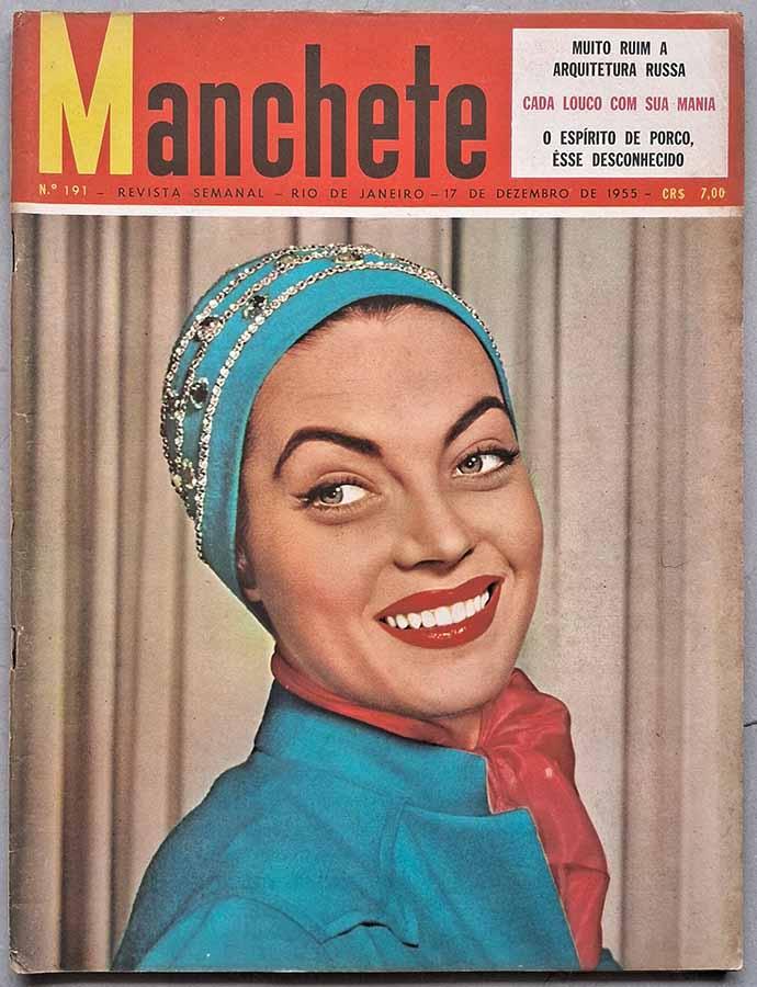 Revista Manchete Nº 191 Dezembro/1955 – Capa: Jarma Lewis