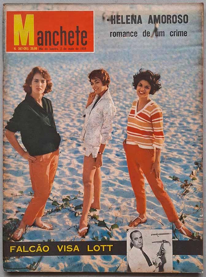 Revista Manchete Nº 367.   Capa: Três Modelos: Denise, Eloá e Mariza.
