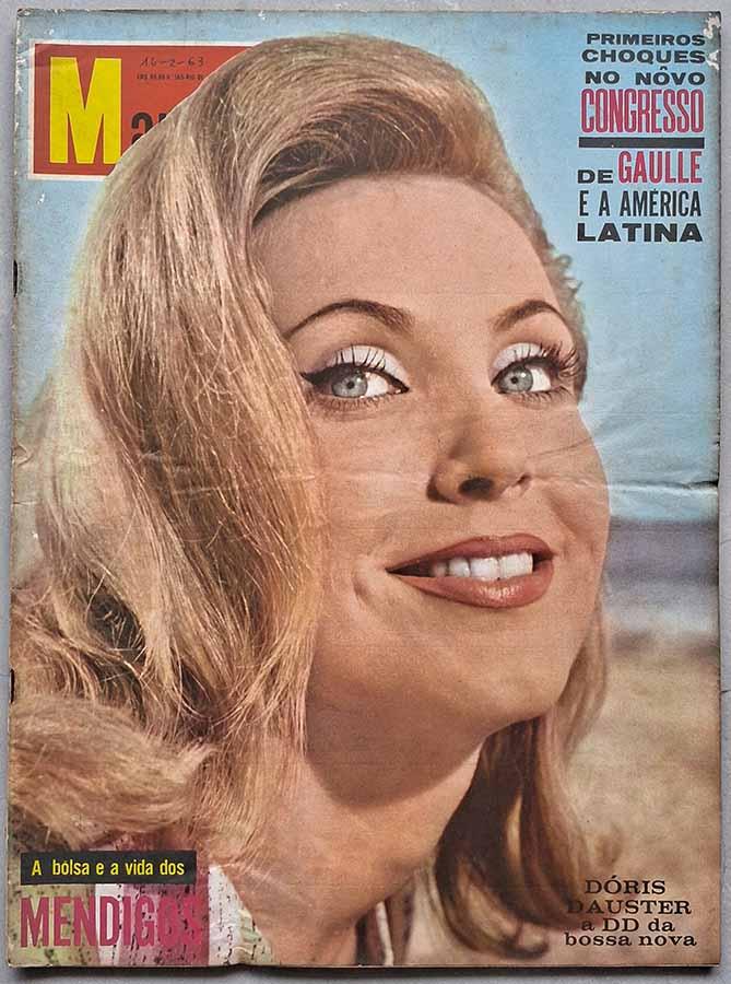Revista Manchete Nº 565.   Reportagem da capa: Dóris Dauster, DD da Bossa Nova.