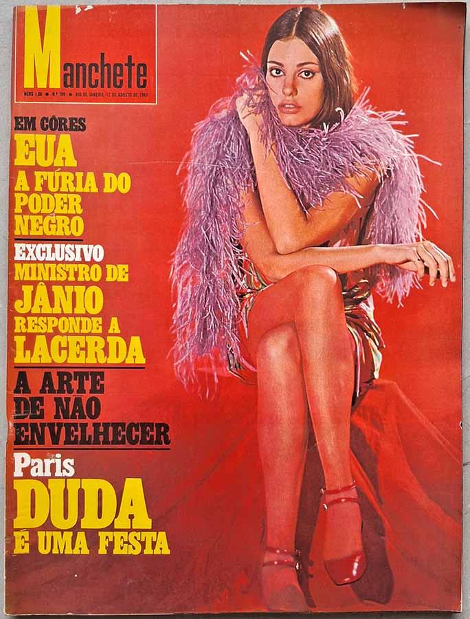 Revista Manchete Nº 799.   Capa: Duda Cavalcanti.