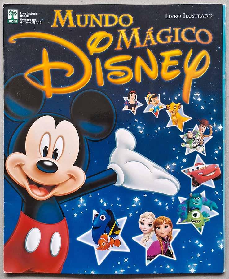 Mundo Mágico Disney – Álbum /Livro Ilustrado Completo