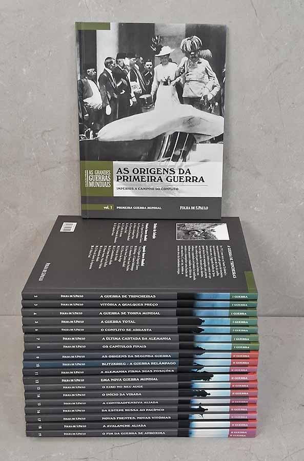 Folha As Grandes Guerras Mundiais – 20 Volumes