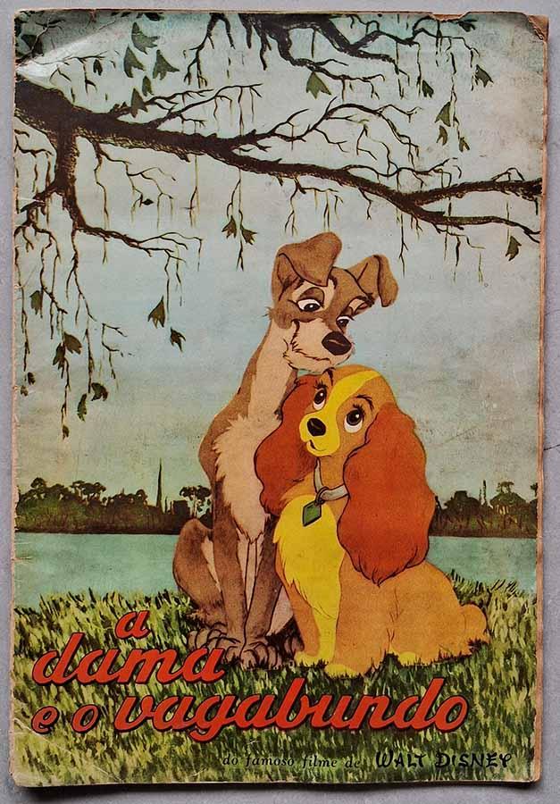 Álbum Figurinhas A Dama e o Vagabundo (Completo, Vecchi)