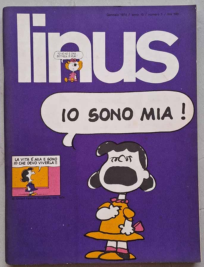 Linus (Milano Libri) Nº 106 Ano 1974