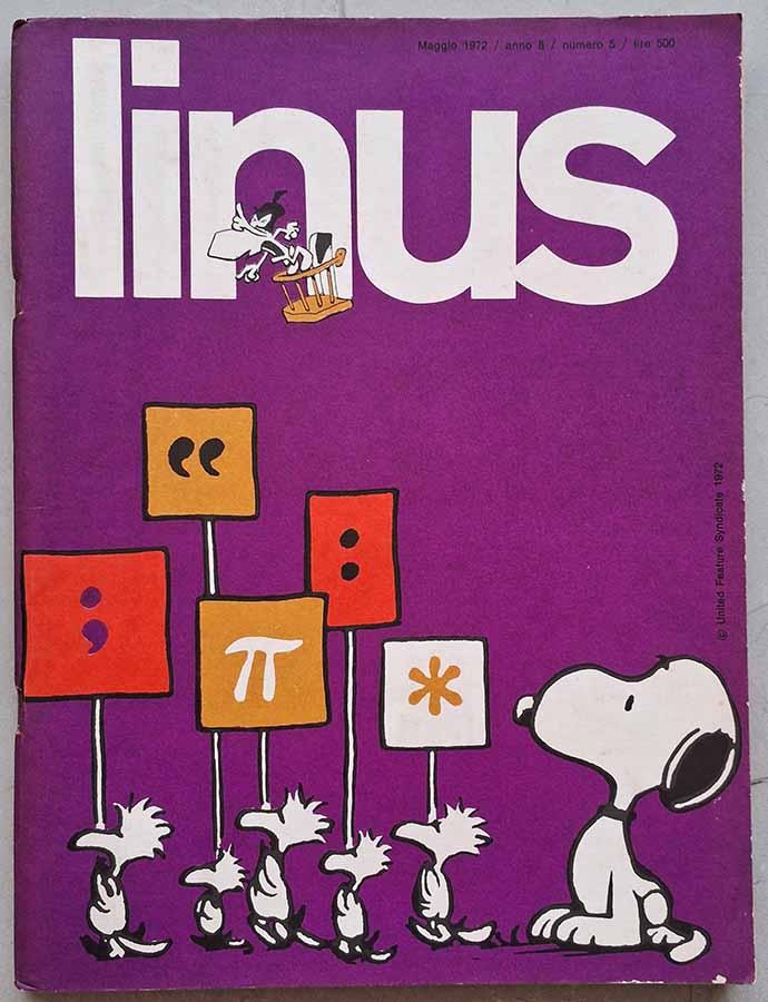 Hq Linus (Milano Libri) Nº 86 Maio/1971