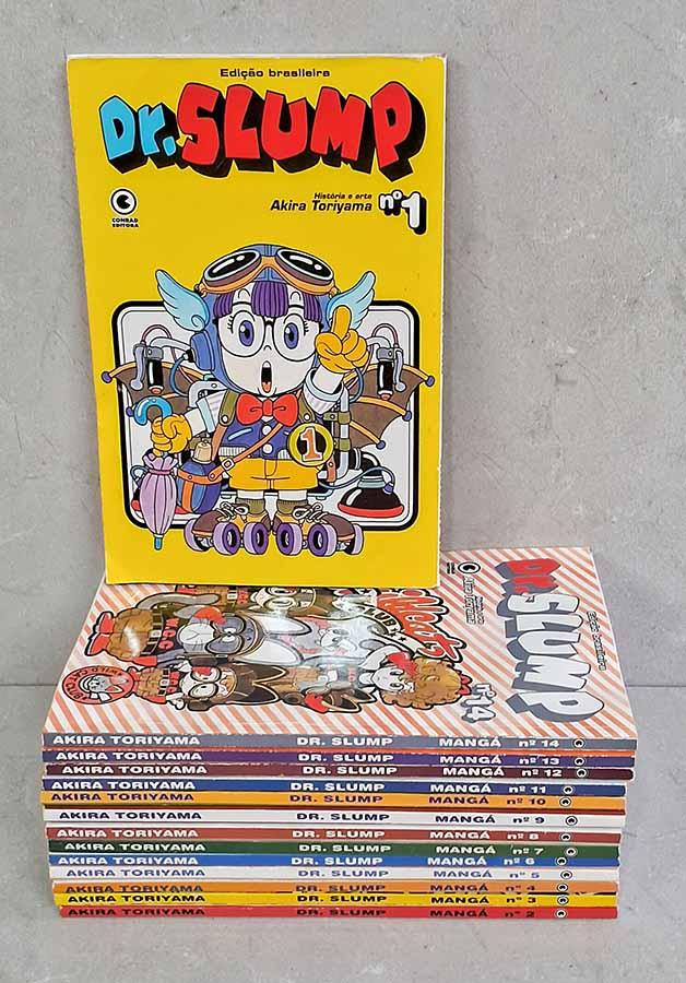Dr Slump/Akira Toriyama – Vol. 1 ao 14