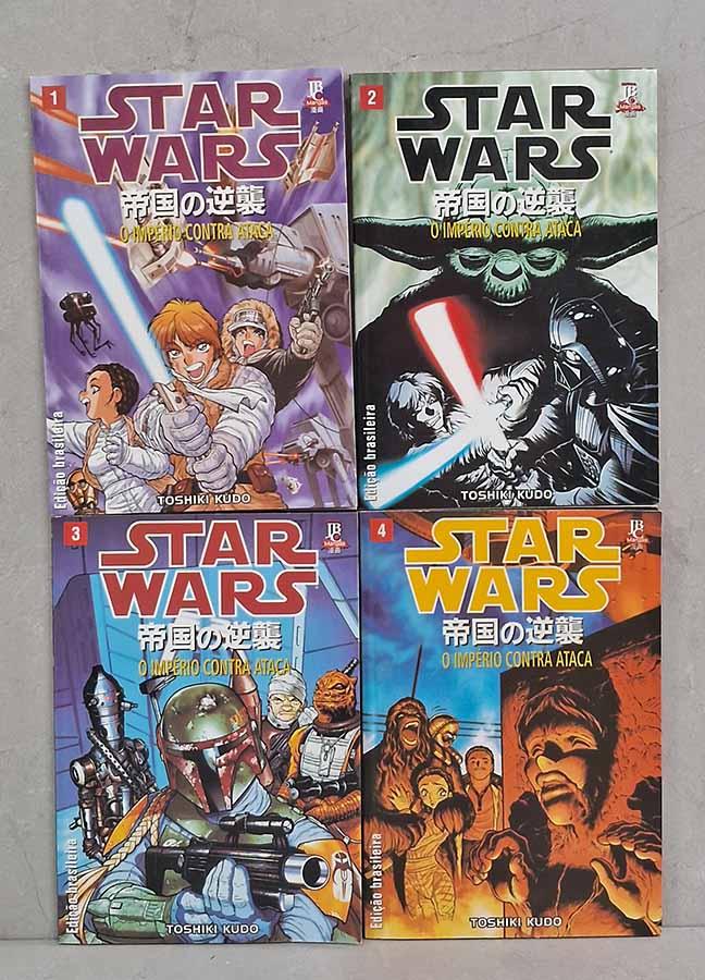 O Império Contra Ataca: Star Wars/Mangás JBC – 4 Volumes